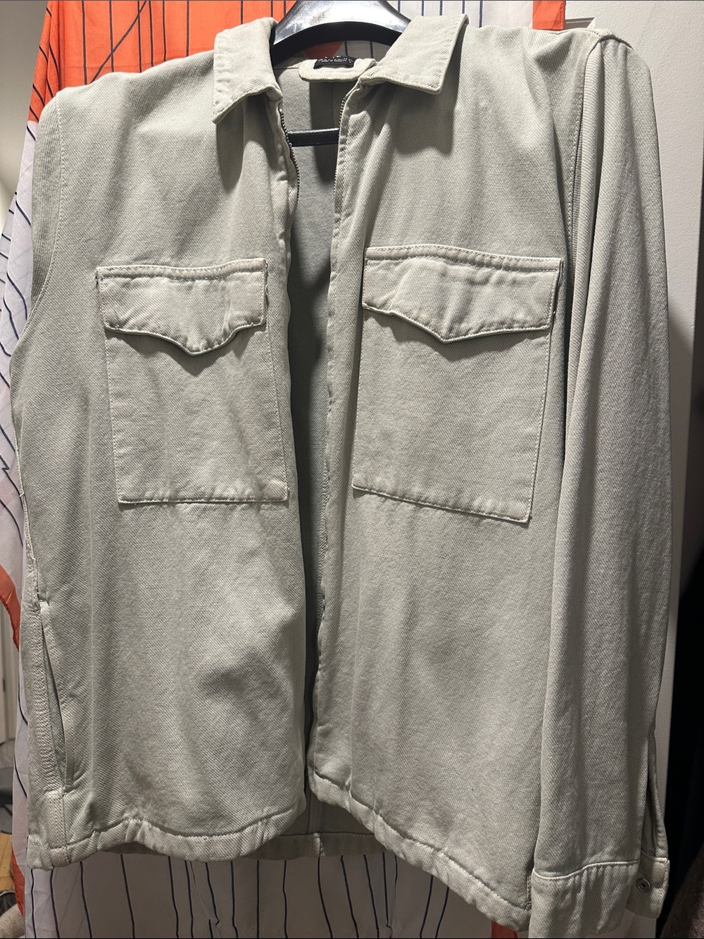 Zara Men's Slate Field Jacket